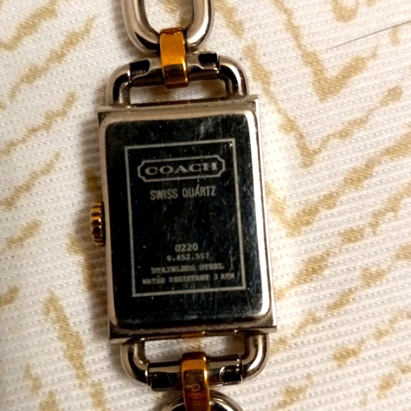 SAlE  Coach/Movado Silver & gold linked watch SALE from 4/9-4/12 + A MYSTERY BOX - Picture 4 of 7